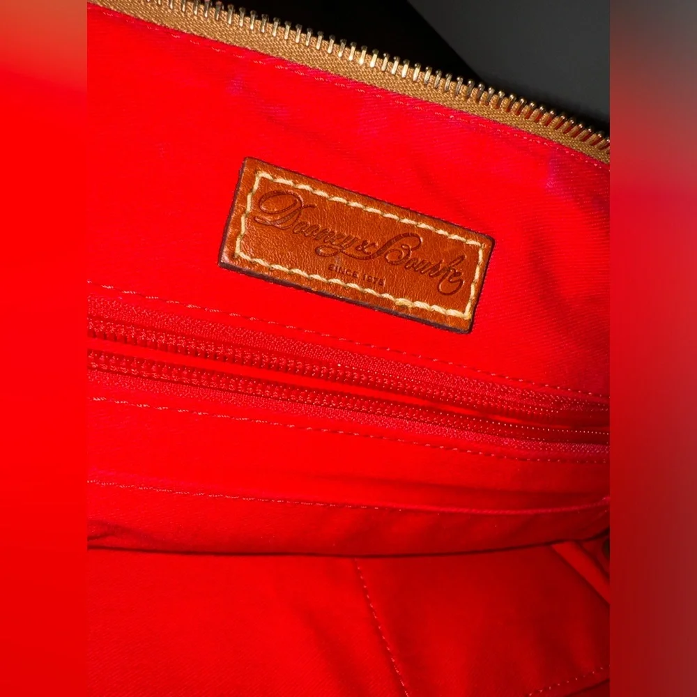Dooney & Bourke Large Brown Satchel Bag - Picture 4 of 6